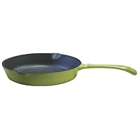 Le Cuistot Enameled Cast-Iron Skillet 8 1/4 Inch - Fashion Green