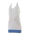 Nike Damen Tanktop Aero, weiß/blau/concord, M / 40-42