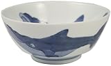 有田焼 渓山窯 ラーメン鉢 くじら R0015
