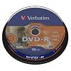 Verbatim 43643 16x DVD-R Lightscribe� 4.7 GB (Spindle Pack of 10)