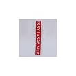 Pack of 6 "Merry Christmas" Double Wired Holly Red Ribbon 2.5" x 10 Yards