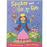 Brown Watson Sticker and Colour Fun My Little Princess