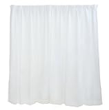 【まとめ買い割引セール】カーテンを遊ぼう！！カジュアルカーテン 「PLAY」プレイ　サイズ：100cm（幅）×178cm（丈）×2枚組　色：ピュアホワイト まとめ