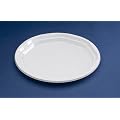Pack of 50 Disposable 10" White Plastic Plates