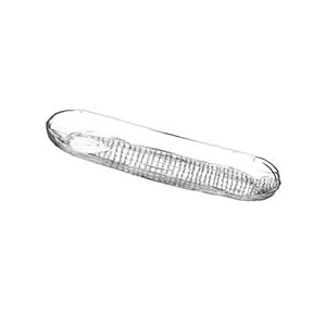 Libbey 10 1 4  Glass Corn Dish by Libbey