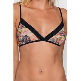 Ed Hardy Holiday Tattoo Mesh Bralette