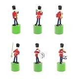 Traditional Wooden Bandsman Push Toy