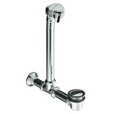Buy KOHLER K-7178-CP Clearflo Decorative 1-1 2-Inch Adjustable Pop-Up Bath Drain,... by Kohler