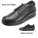 Men's Doubler - Black Deerskin Size: 10 Width: W - 1 pair