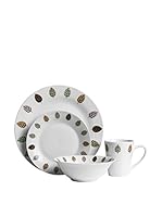 Premier Interiors Vajilla 16 Piezas Elm