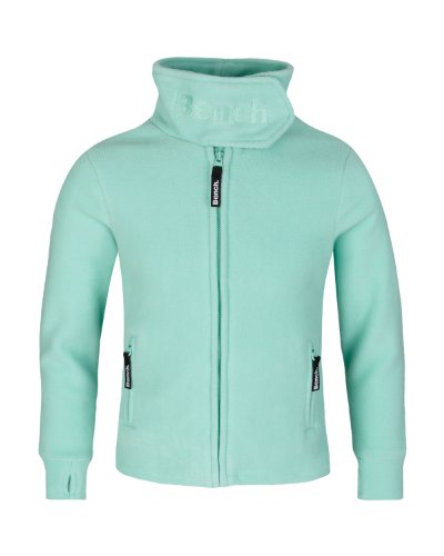 Bench M&auml;dchen Fleecejacke Core Funnel Neck Fleece, ocean wave, 128, BGEK0153B_GR126-GR126