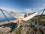 Green Mountain Hammocks - 'Brazilian Model' Hammock - Palm Pattern Style