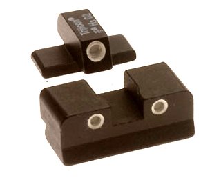 SP01: Springfield XD and XD(M) 3 Dot Green Front & Green Rear Night Sight Set