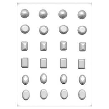 Gem/Cough Drop Hard Candy Mold HS-5117