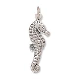 Sterling Silver Seahorse Charm