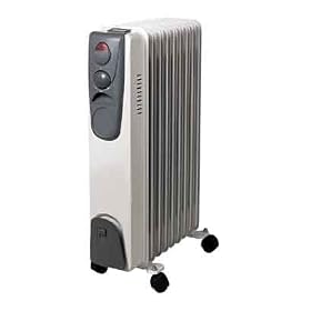 1500W Oil Filled Radiator Heater with Thermostatic Control