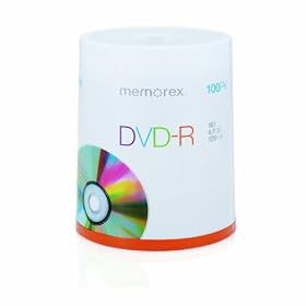 Memorex DVD-R 16x 100pack Cakebox (M00577)