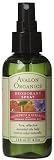 Avalon Organics Deodorant Spray with Essential Oils-Grapefruit & Geranium-4 oz (Pack of 3)