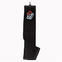 Georgia Embroidered Tri-Fold Golf Towel
