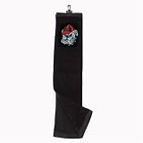 Georgia Embroidered Tri-Fold Golf Towel