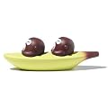 A di Alessi Banana Bros Salt & Pepper Set (ASG99)