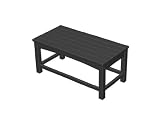 Club Coffee Table Frame Color: Black