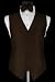 Tuxedo Vest - Venetian Collection Chocolate with Coordinating Bowtie