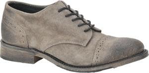 Vintage Shoe Company Women's Grey Suede Josie 9.5 B(M) US