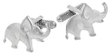 Elephant cufflinks with presentation box