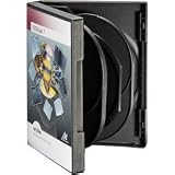 12 Pack of Versapak Multi DVD Storage Case - Holds 7 Discs