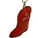 Leather Coin/change Purse, Western Boot Shape, Zipper Closure,an Unique Leather Handy Wallet