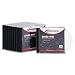 INNOVERA DVD+RW Discs 4.7GB 4x W/Slim Jewel Cases Silver 10/Pack Rewritable Durable