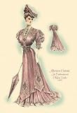 12 X 18 Stretched Canvas Poster Afternoon Costume in Embroidered Chifon Voile