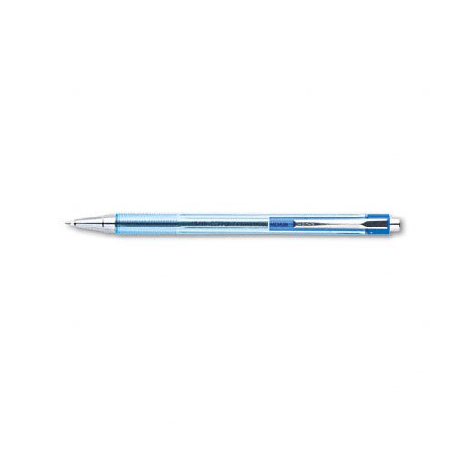 Pilot Better Retractable Ballpoint Pen, Medium Point, 0.45 mm, Blue Tinted Barrel, Blue Ink 12- Count