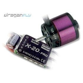 Hacker Combo! A20-20L Brushless Outrunner Motor and X-20 Pro ESC by Hacker Brushless USA Inc.