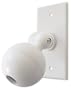 Net Media NM-VIDBALL-BW Indoor BALL B&W Video Camera (White)