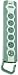 Coleman Cable 046408806 6-Outlet Computer Surge Protector with 4-Feet Cord