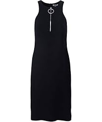 Acetate/Polyester/Triacetate Round Neck  Dress