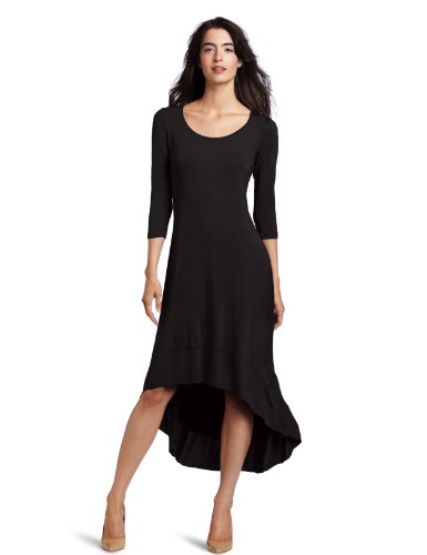 Kensie Womens Jersey Midi High-low Dress