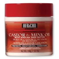 HealthPersonalCare: African Pride Castor & Mink Hair Oil, And Moisturizes   5.3 Oz