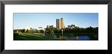 Park in the City, Adelaide, Australia Framed Art Poster Print by Panoramic Images, 31x15