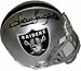 Howie Long Autographed Oakland Raiders Mini Football Helmet with 