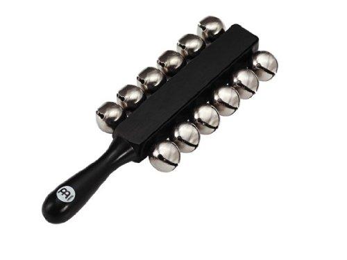 Meinl SLB12 Sleigh Bells mit 12 Glocken, Schlittenglocken