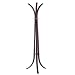 Adesso Contour Coat Rack, Walnut