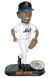 New York Mets Jose Reyes Forever Collectibles Blatinum Bobble Head
