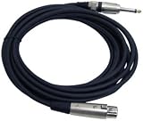 Pyle PPMJ-L15 Professional XLR to 1/4-Inch Microphone Cable