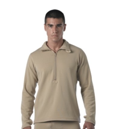 69020 Mens Gen II ECWCS Thermal Underwear Shirt SAND (XLarge)