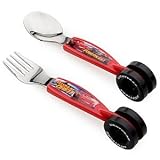 Disney Maximum Drift Lightning McQueen Flatware Set -- 2-Pc.