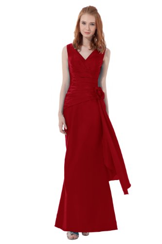 ... Price for Dresstells Long Red Formal Dresses Women US Size 14 Red