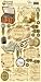 Crafty Secrets Heartwarming Vintage Cardstock Stickers 6"X12"Sheet Fond Recollections CSHVS-926; 5 Items/Order